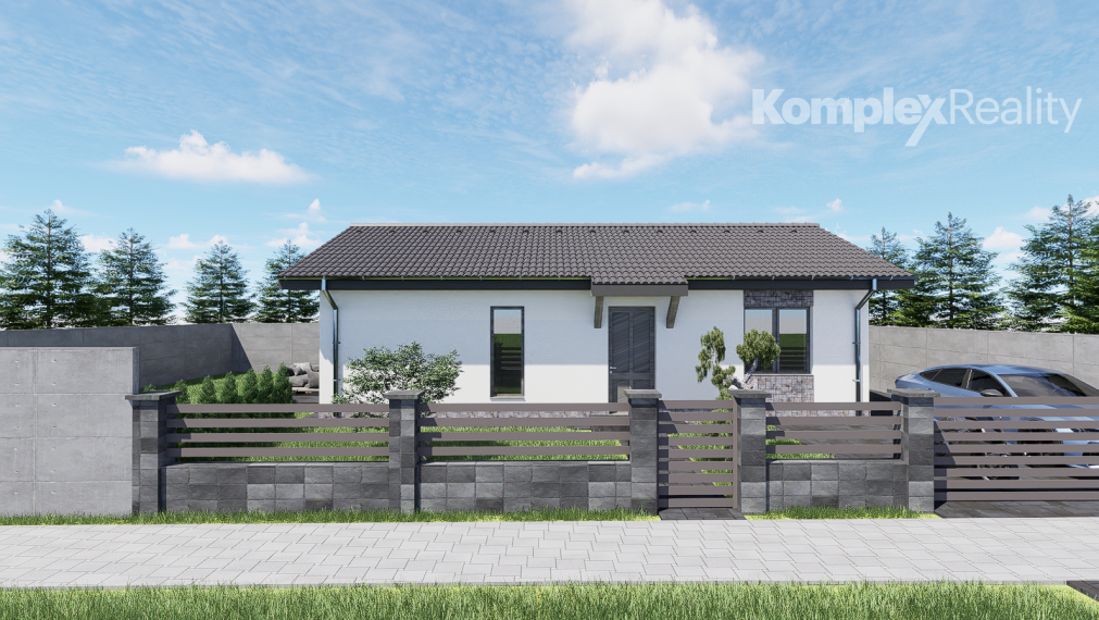 NA PREDAJ:  3izbový rodinný  dom typ  bungalov - Čierny Brod
